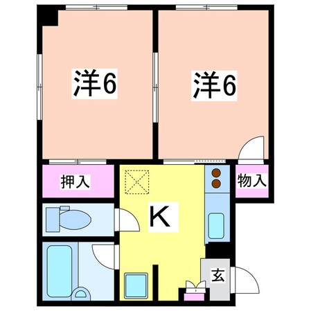 タウンハウス金衛町Ａの物件間取画像